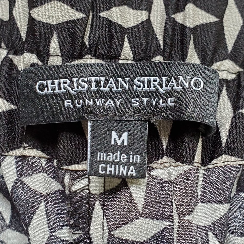 Christian Siriano Runway Style Pull On Pants Size M - Picture 9 of 12